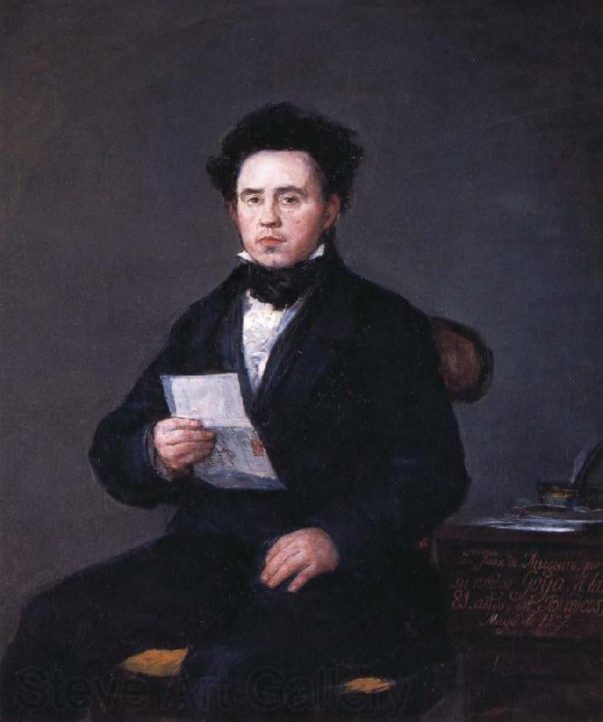 Francisco Goya Juan Bautista de Muguiro Iribarren Norge oil painting art